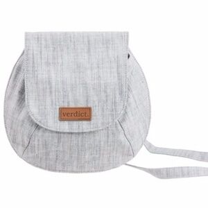 Verdict Originals Chambray Crossbody Bag Purse NWT